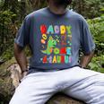 Daddy Of The One-A-Saurus 1St Birthday Boy Dinosaur Men's Comfort Colors T-Shirt Denim