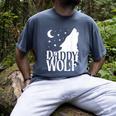 Daddy Wolf Matching Family Tribe Wolves Moon Men's Comfort Colors T-Shirt Denim Daddy Wolf Matching Family Tribe Wolves Moon Men's Comfort Colors T-Shirt Denim