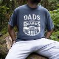Dads With Beards Are Better Distressed Men's Comfort Colors T-Shirt Denim