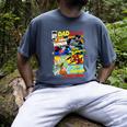 DC Comics Father's Day Justice League Dad Attributes Men's Comfort Colors T-Shirt Denim