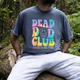 Dead Dad Club Surviving On Dark Humor Hippie Men's Comfort Colors T-Shirt Denim