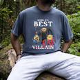 Despicable Me Minions Father's Day World's Best Dad Villain Men's Comfort Colors T-Shirt Denim Despicable Me Minions Father's Day World's Best Dad Villain Men's Comfort Colors T-Shirt Denim