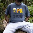 Drinking Opa Like A Regular Grandpa Much Cooler Beer Dad Men's Comfort Colors T-Shirt Denim