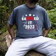 Earned It 2023 For Nurse Graduation Or RN LPN Class Of 2023 Men's Comfort Colors T-Shirt Denim