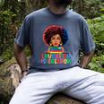 Education Is Freedom History Girl Women Book Lover Men's Comfort Colors T-Shirt Denim
