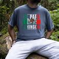 El Papa Mas Chingon Best Mexican Dad Men's Comfort Colors T-Shirt Denim El Papa Mas Chingon Best Mexican Dad Men's Comfort Colors T-Shirt Denim