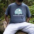 Emotionally Shelled Turtle Introvert Turtle Tee Men's Comfort Colors T-Shirt Denim
