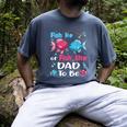 Fish He Or Fish She Gender Reveal Family Matching Dad Men's Comfort Colors T-Shirt Denim