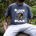 Floss Like A Boss Shirt Class Of 2019 Graduation Kids Men's Comfort Colors T-Shirt Denim