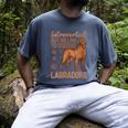 Fox Red Labrador Retriever Introvert Foxred Lab Men's Comfort Colors T-Shirt Denim