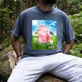 Frutiger Aero Aesthetic Tech Kawaii Strawberry Milk Fishes Raglan Baseball Tee Men's Comfort Colors T-Shirt Denim Frutiger Aero Aesthetic Tech Kawaii Strawberry Milk Fishes Raglan Baseball Tee Men's Comfort Colors T-Shirt Denim
