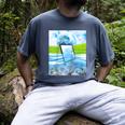 Frutiger Aero Aesthetic Tech Water Fishes Monitor Screen Raglan Baseball Tee Men's Comfort Colors T-Shirt Denim Frutiger Aero Aesthetic Tech Water Fishes Monitor Screen Raglan Baseball Tee Men's Comfort Colors T-Shirt Denim