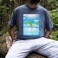 Frutiger Aero Aesthetics Men's Comfort Colors T-Shirt Denim