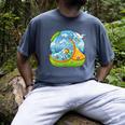 Frutiger Aero Y2K Fashion Trends Statement Piece Tech Orange Men's Comfort Colors T-Shirt Denim
