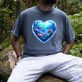 Frutiger Aero Y2K Heart Men's Comfort Colors T-Shirt Denim Frutiger Aero Y2K Heart Men's Comfort Colors T-Shirt Denim