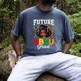 Future HBCU Grad Girl HBCU Toddler Kids Graduation Men's Comfort Colors T-Shirt Denim