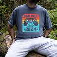 Game Over Class Of 2024 Shirt Students Graduation Men's Comfort Colors T-Shirt Denim