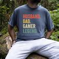 Gamer Husband Dad Video Game Legend Father's Day Men's Comfort Colors T-Shirt Denim Gamer Husband Dad Video Game Legend Father's Day Men's Comfort Colors T-Shirt Denim