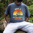 Gen X Slide Strong Generation X Gen Xer Nostalgia Men's Comfort Colors T-Shirt Denim