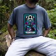 Gothic Girl Tarot Card Introverted Reader And Reading Men's Comfort Colors T-Shirt Denim Gothic Girl Tarot Card Introverted Reader And Reading Men's Comfort Colors T-Shirt Denim