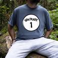 Graduate 1 Graduation Shirt Men's Comfort Colors T-Shirt Denim