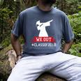Graduation Class 2018 Dabbing College Grad Shirt Men's Comfort Colors T-Shirt Denim