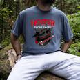 Graduation T Shirt Hotter By One Degree Men's Comfort Colors T-Shirt Denim