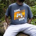 Graduation Video Gamer Game Over Class Of 2026 Senior Men's Comfort Colors T-Shirt Denim