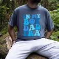 Groovy In My Boy Dad Era For Fathers Day Men's Comfort Colors T-Shirt Denim Groovy In My Boy Dad Era For Fathers Day Men's Comfort Colors T-Shirt Denim