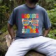 Groovy Goodbye 7th Grade Graduation Hello Summer Kids Men's Comfort Colors T-Shirt Denim
