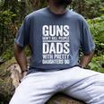 Guns Don't Kill People Dads With Pretty Daughters Do Shirt Men's Comfort Colors T-Shirt Denim