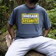 Halloween Adult Costume Dinosaur Security Dad Mom Men's Comfort Colors T-Shirt Denim