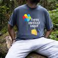 Happy Birthday Daddy Cute Toddler Dad's Birthday Party Men's Comfort Colors T-Shirt Denim