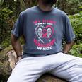 My Hero Is Now My Angel In Memory Of My Niece Breast Cancer Men's Comfort Colors T-Shirt Denim