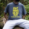 Ight Imma Head Out Class Of 2020 Graduation Meme Men's Comfort Colors T-Shirt Denim