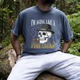 I'm Aging Like a Fine Cigar Skull Dad Retro Adult Men's Comfort Colors T-Shirt Denim