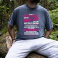 I'm Not A Perfect Daughter But My Crazy Dad Loves Me Men's Comfort Colors T-Shirt Denim