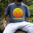 I'm Outstanding Retro Introvert Mountain Trip Lover Men's Comfort Colors T-Shirt Denim I'm Outstanding Retro Introvert Mountain Trip Lover Men's Comfort Colors T-Shirt Denim