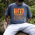 INTJ Architect Personality Introvert Sarcastic Orange Men's Comfort Colors T-Shirt Denim INTJ Architect Personality Introvert Sarcastic Orange Men's Comfort Colors T-Shirt Denim