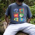 Introvert Anti People Antisocial Social Media Meme Lovers Men's Comfort Colors T-Shirt Denim
