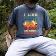 Introvert Fox Animal Lover Saying Loner Antisocial Men's Comfort Colors T-Shirt Denim