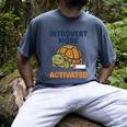 Introvert Mode Activated Low Social Battery Box Turtle Men's Comfort Colors T-Shirt Denim Introvert Mode Activated Low Social Battery Box Turtle Men's Comfort Colors T-Shirt Denim