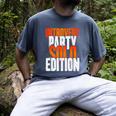 Introvert Party Solo Edition Sarcastic People Hater Men's Comfort Colors T-Shirt Denim