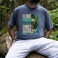 Introverted Murder Shows True Crime Lovers Introvert Men's Comfort Colors T-Shirt Denim