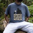 Introverted But Willing To Discuss Nephilim Tee Men's Comfort Colors T-Shirt Denim Introverted But Willing To Discuss Nephilim Tee Men's Comfort Colors T-Shirt Denim