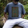 Jane Austen Pride And Prejudice Cover Mr Darcy Book Lovers Men's Comfort Colors T-Shirt Denim