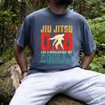 Jiu Jitsu Dad Like A Regular Dad But Cooler Dad Father Men's Comfort Colors T-Shirt Denim