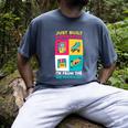 Just Built Different I'M From The 1900S Retro Men's Comfort Colors T-Shirt Denim
