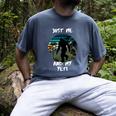 Just Me And My Yeti Retro Sunset Mountain Hiking Introvert Men's Comfort Colors T-Shirt Denim Just Me And My Yeti Retro Sunset Mountain Hiking Introvert Men's Comfort Colors T-Shirt Denim
