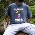 Kids Class Of 2029 Shirt Graduation Dabbing Mermaid Shirt Men's Comfort Colors T-Shirt Denim